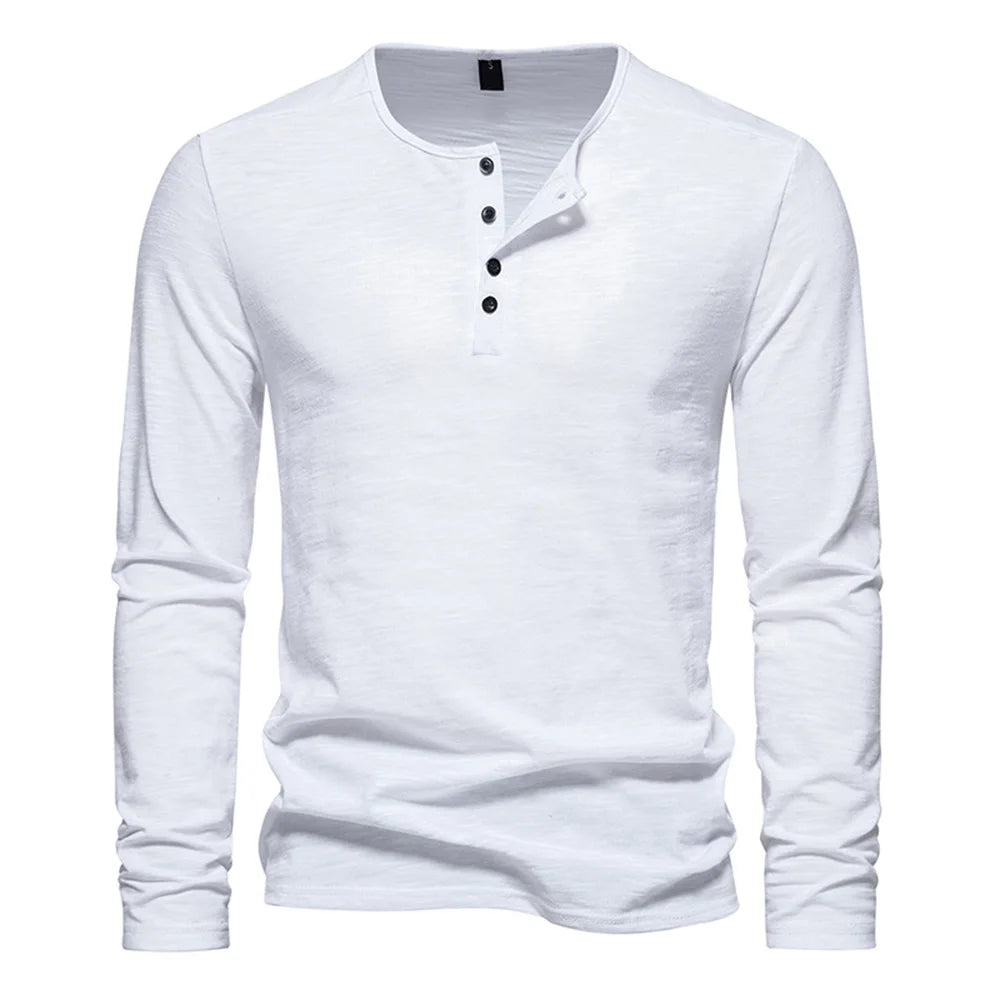 Heren Longsleeve van Katoen – Casual & Comfortabel