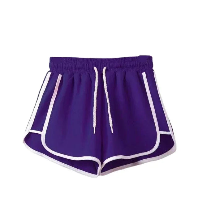 Dames Gestreepte Casual Shorts – Korean Streetwear
