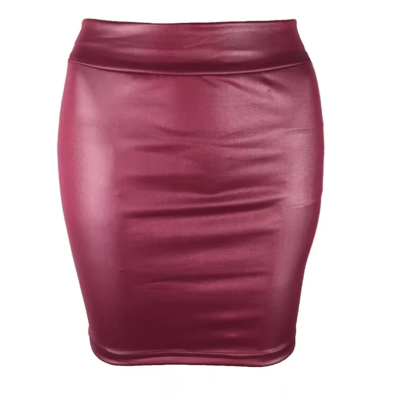 Dames High Waist Mini Rok – Slim Fit & Sexy