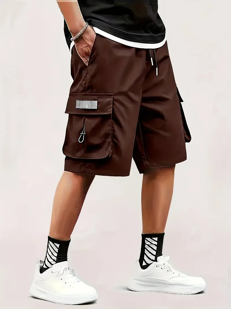 Heren Cargo Shorts met Grote Zakken – Outdoor & Casual