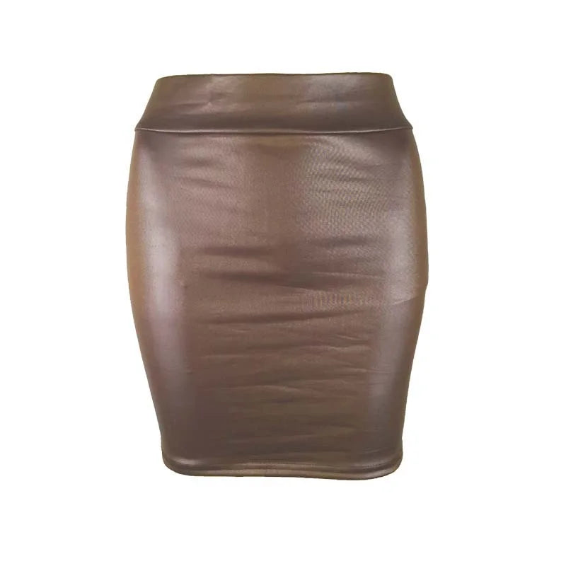Dames High Waist Mini Rok – Slim Fit & Sexy