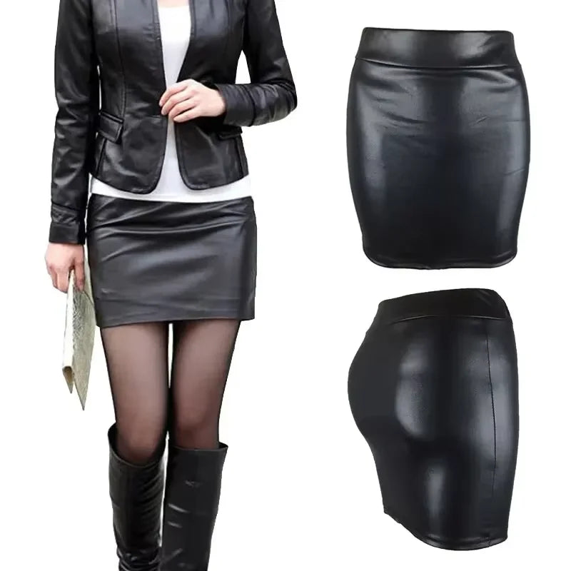 Dames High Waist Mini Rok – Slim Fit & Sexy