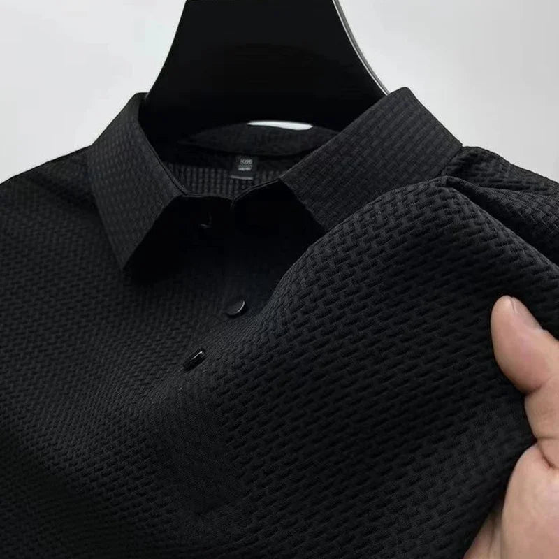 Heren Polo Shirt met Bloemenprint – Zomer Business Casual