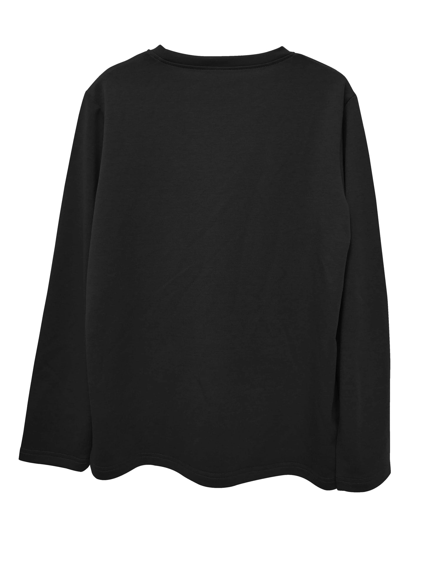 Dames Longsleeve T-Shirt met Teddybeerprint – Schattig & Casual