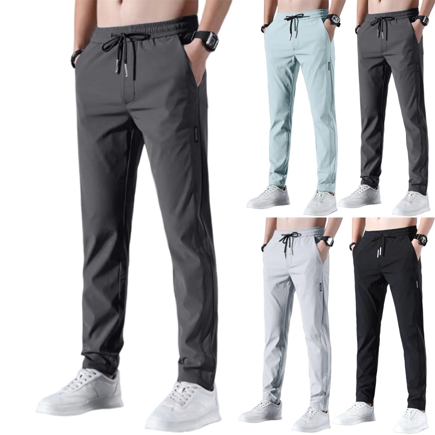 Heren IJszijden Broek – Lichtgewicht & Ademend