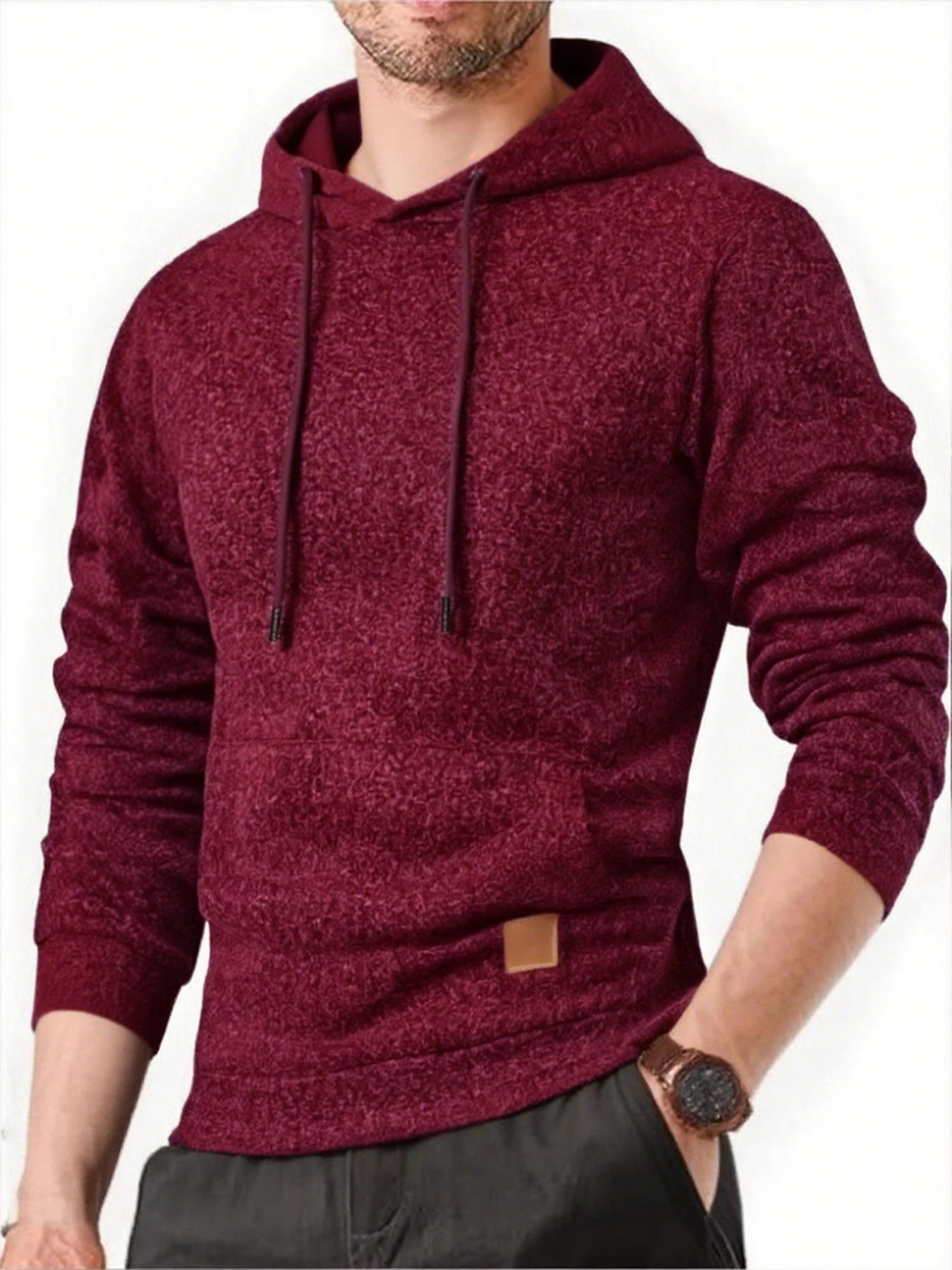 Heren Mouwloze Hoodie – Casual Streetwear