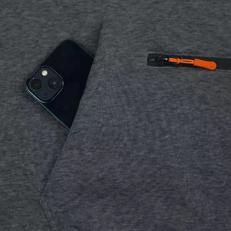 Heren fleece hoodie en broek in effen kleur, trendy sport- en vrijetijdskleding