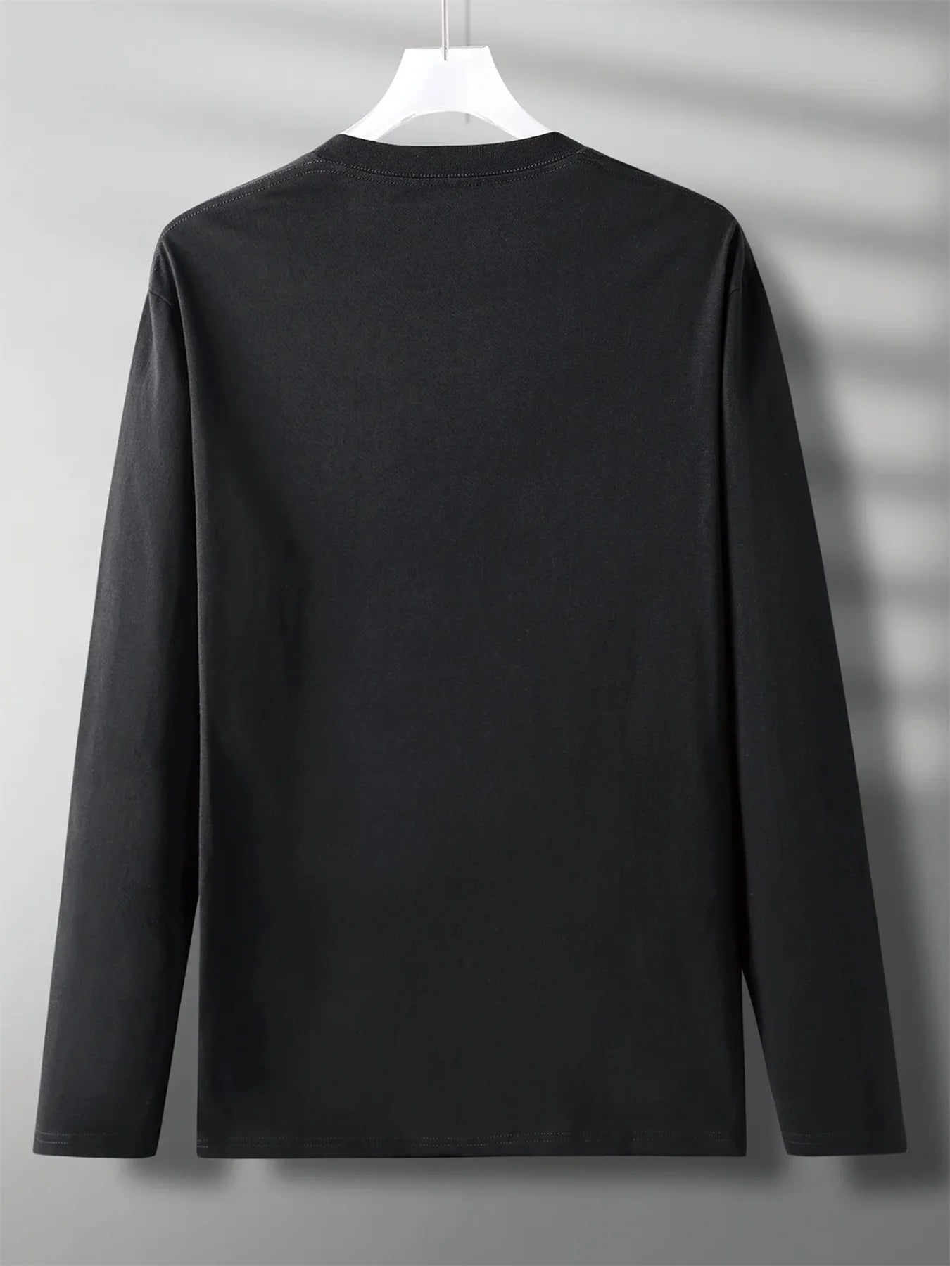 Heren Longsleeve Shirt van Premium Katoen – Comfortabele Casual Look