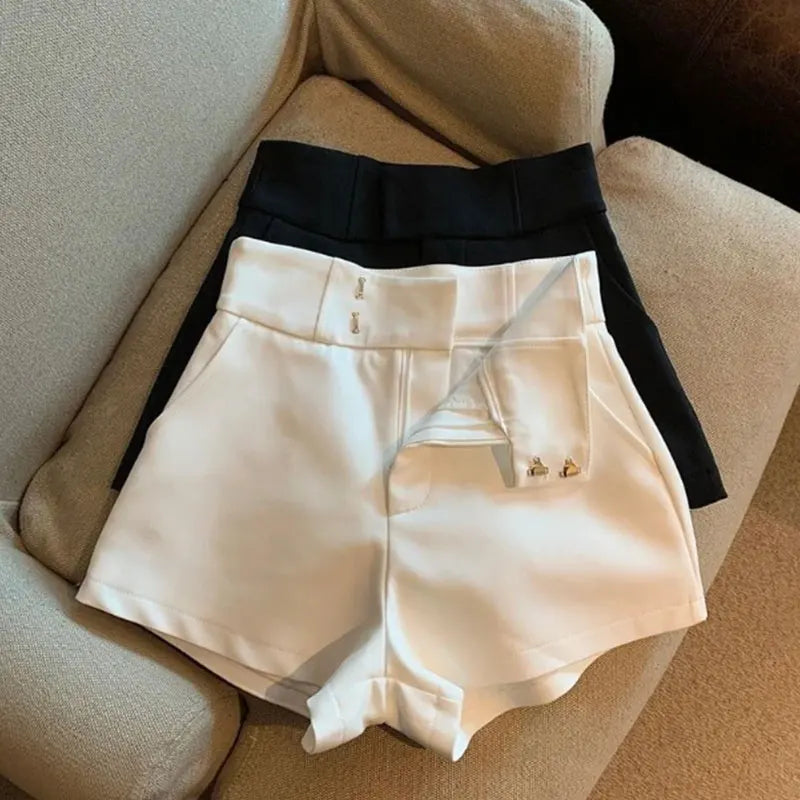 Dames High Waist Shorts – Elegant & Casual