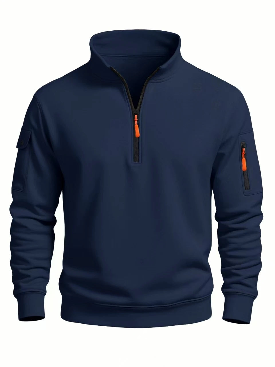 Heren Half-Zip Sweater – Casual Comfort voor Dagelijks Gebruik