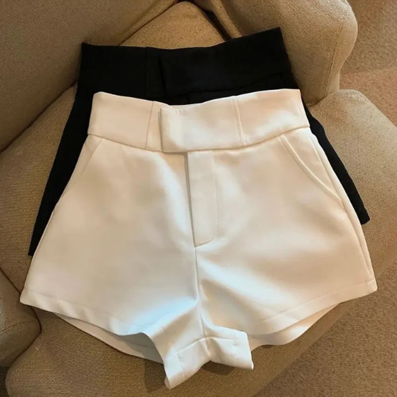 Dames High Waist Shorts – Elegant & Casual