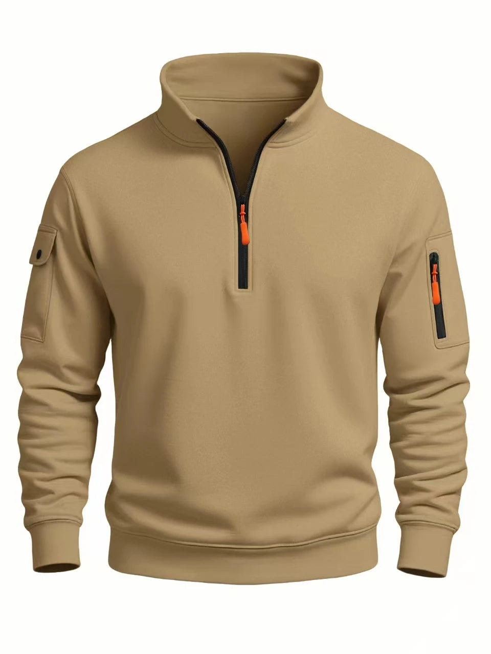 Heren Half-Zip Sweater – Casual Comfort voor Dagelijks Gebruik