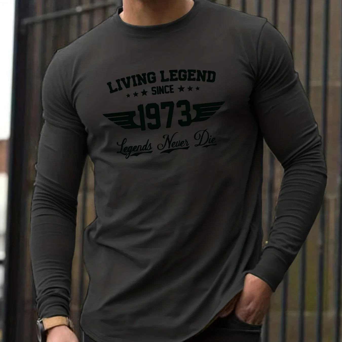 Heren Longsleeve Shirt van Premium Katoen – Comfortabele Casual Look