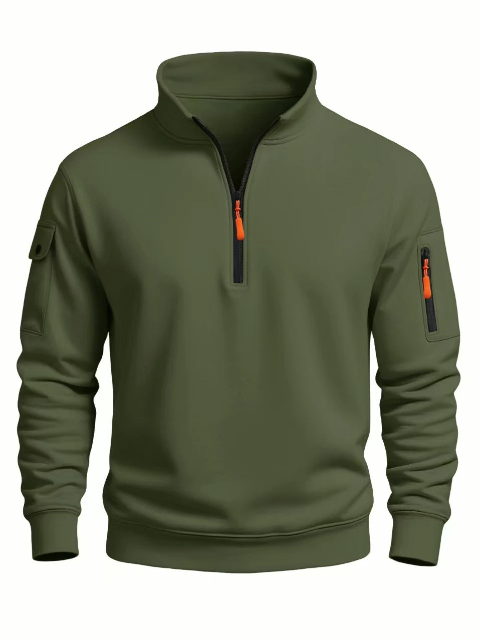 Heren Half-Zip Sweater – Casual Comfort voor Dagelijks Gebruik