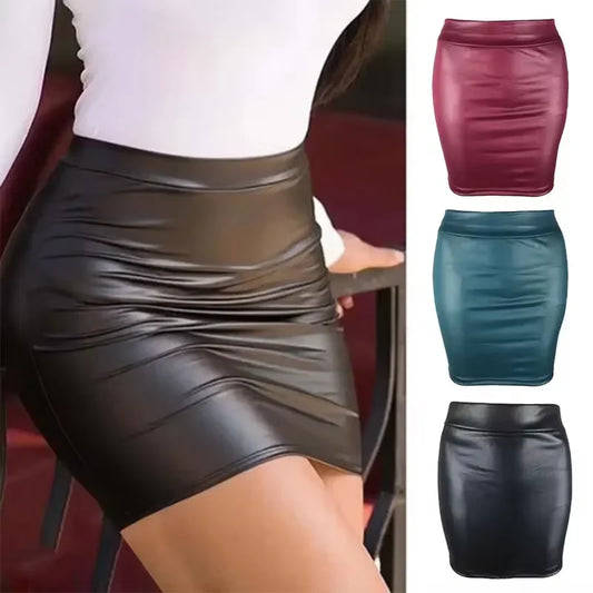Dames High Waist Mini Rok – Slim Fit & Sexy