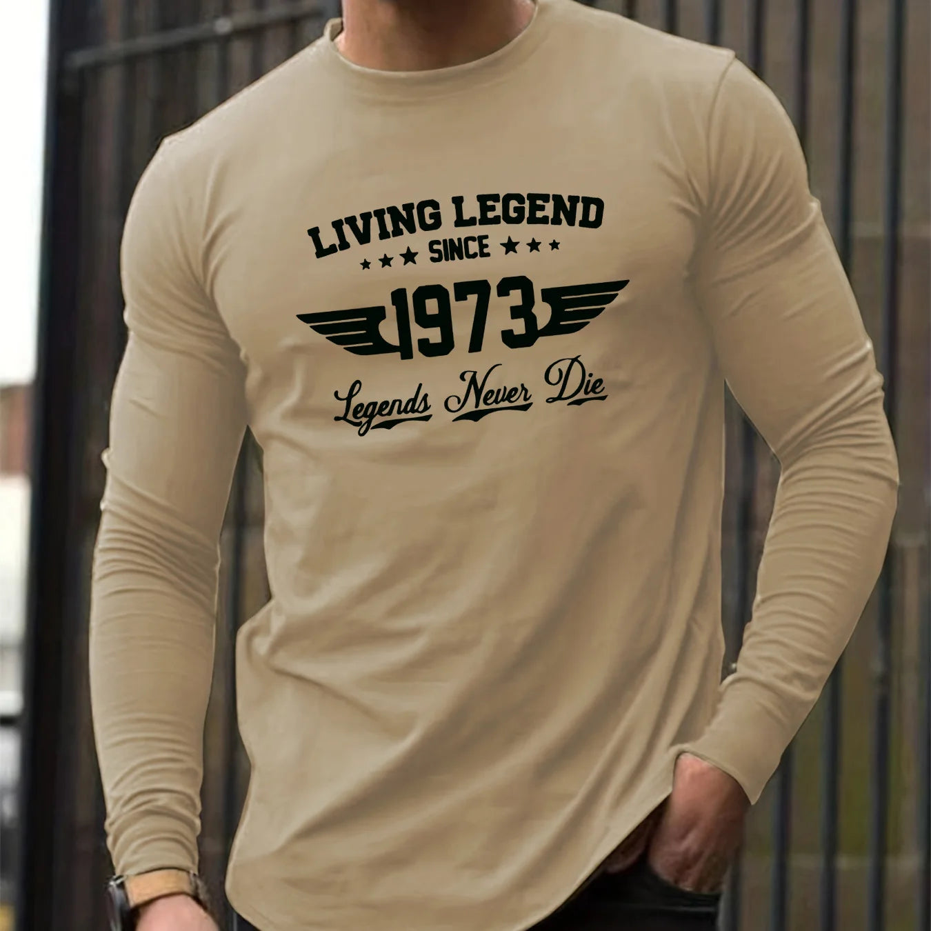 Heren Longsleeve Shirt van Premium Katoen – Comfortabele Casual Look