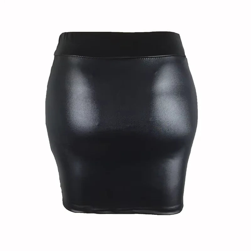Dames High Waist Mini Rok – Slim Fit & Sexy