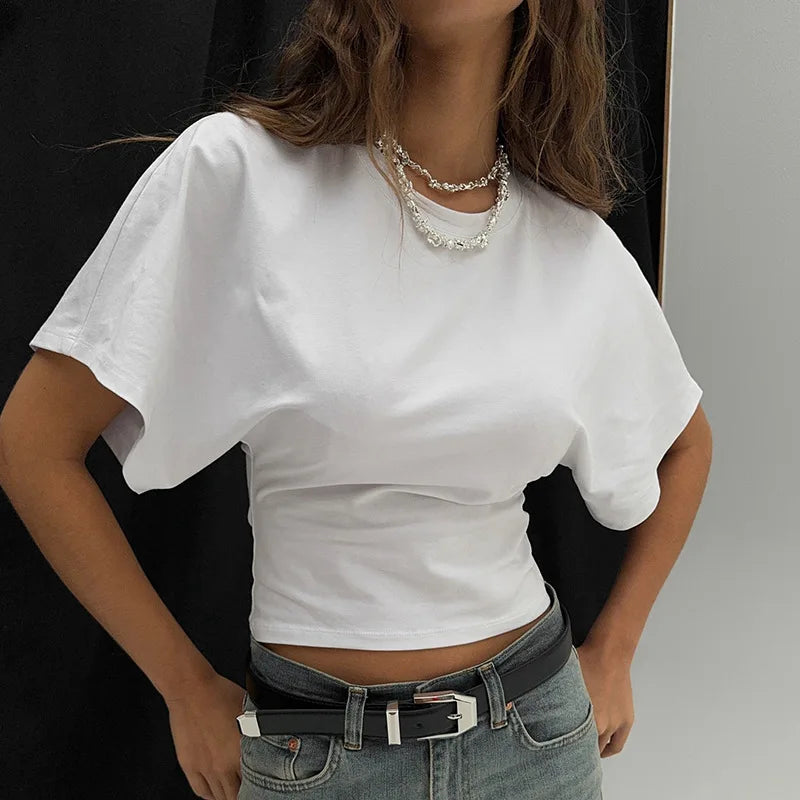 Dames Cropped T-Shirt – Casual Streetwear